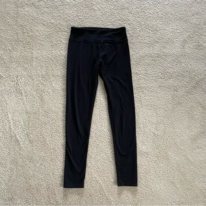 aerie black cotton leggings